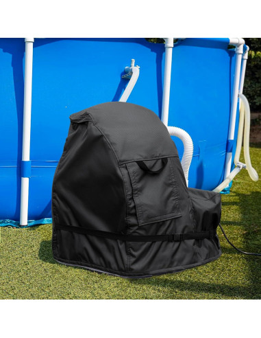 Cubierta Impermeable para Bomba de Filtro de Arena okcool 65.7x62.2 cm