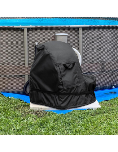Cubierta Impermeable para Bomba de Filtro de Arena okcool 65.7x62.2 cm