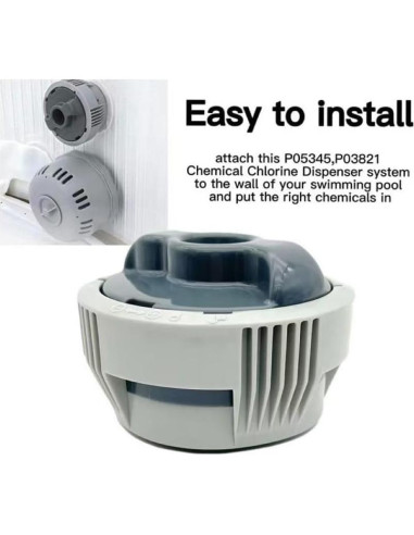 Dispensador de Cloro Químico VIQAEKK P05345 para Piscina