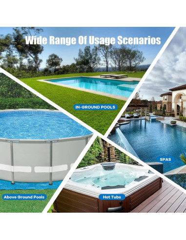 Aspiradora de Piscina Portátil Enhulk EHT21001-L20 70L/min