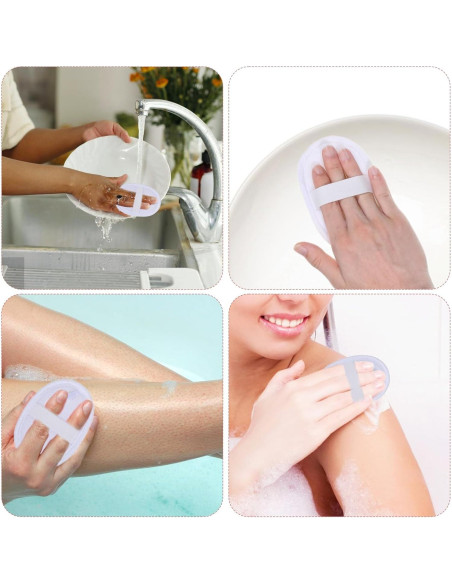 Esponjas Exfoliantes Loofah SHENLIU 50 Piezas 13x9 cm