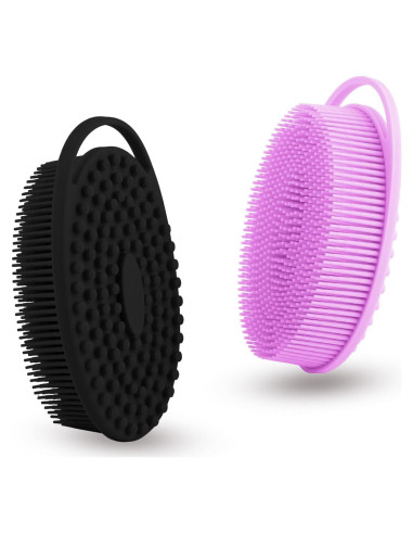 Exfoliador Corporal de Silicona Cutiland 2 en 1 - Set de 2
