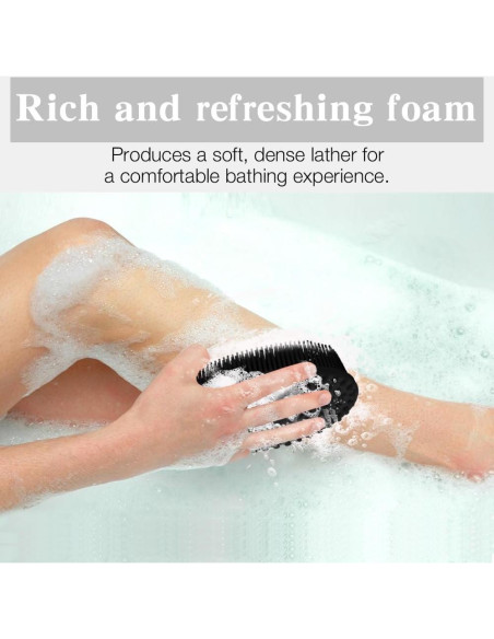 Exfoliador Corporal de Silicona Cutiland 2 en 1 - Set de 2