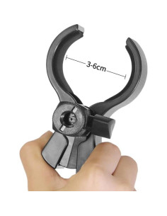 2 Clips de Soporte para Micrófono con Adaptadores 5/8" a 3/8" 2