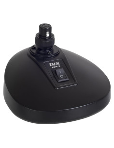 Base de escritorio para micrófono LyxPro XBM-8 con conector XLR