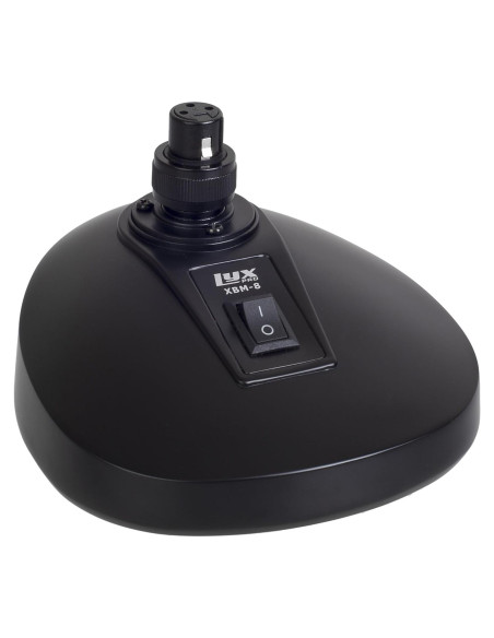 Base de escritorio para micrófono LyxPro XBM-8 con conector XLR