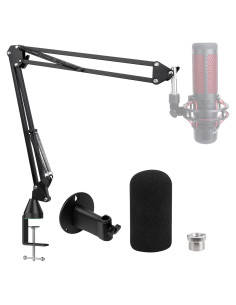 Brazo de Micrófono Sunmon con Filtro Antipop para HyperX