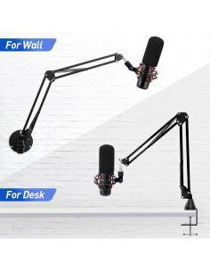 Brazo de Micrófono Sunmon con Filtro Antipop para HyperX 2