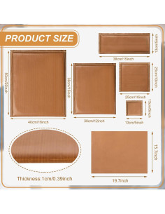 Kit de Prensa Térmica 17 Piezas Tatuo 16x20" para DIY 2