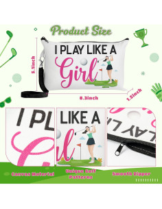 Set de 9 Bolsas de Maquillaje R HORSE para Golfistas 2