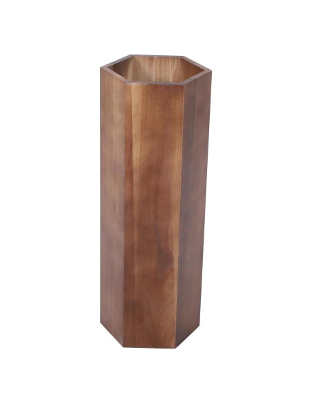 Soporte de Paraguas de Madera Alipis con Bandeja de Goteo