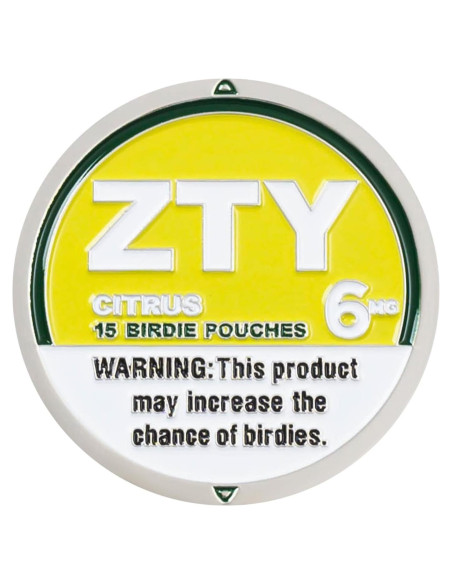 Marcador de Pelota de Golf ZEETY ZTY-BM-MF2 Metal Amarillo