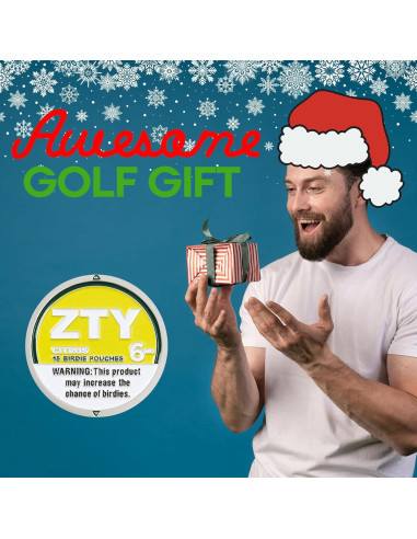 Marcador de Pelota de Golf ZEETY ZTY-BM-MF2 Metal Amarillo