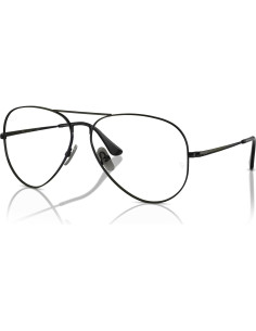 Montura de Gafas Recetadas Ray-Ban RX8789 Aviador Titanio 58mm 2