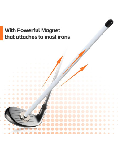 Barras de Alineación Magnéticas Dittoven para Golf - 2 Piezas