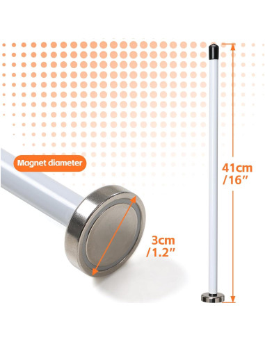 Barras de Alineación Magnéticas Dittoven para Golf - 2 Piezas