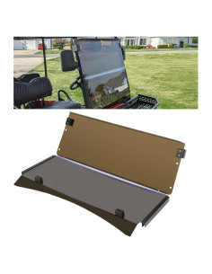 Parabrisas Delantero Tinteado EZGO TXT 2014+ Plegable Plástico