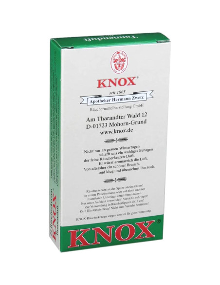 Quemador de Incienso KNOX 078510W Metal Invernal 12.7 cm