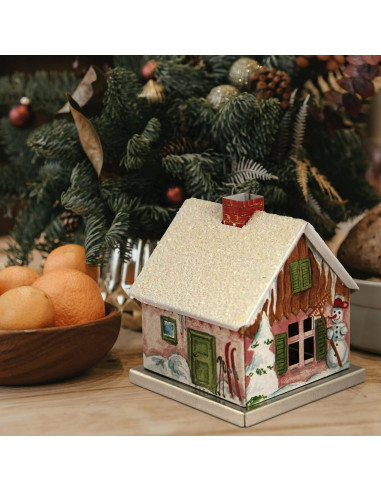 Quemador de Incienso KNOX 078510W Metal Invernal 12.7 cm