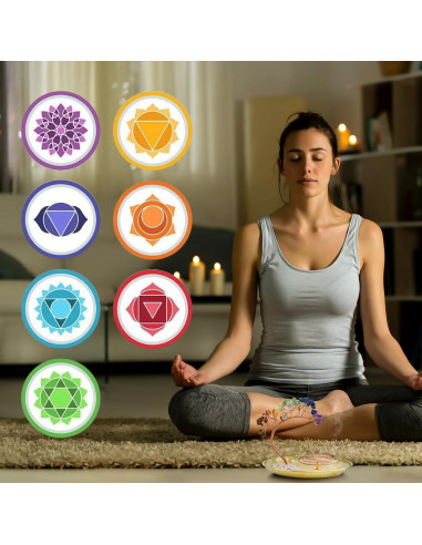 Soporte de Incienso 5 en 1 MrMrKura con Árbol de Chakras