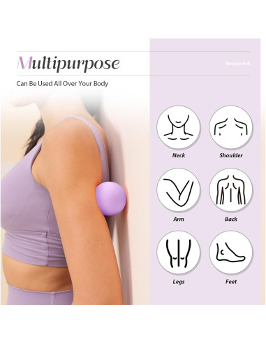 Pelotas de Masaje Miofascial SUBCULTUREPICK Verde 6.3 cm