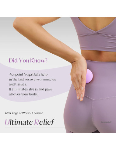 Pelotas de Masaje Miofascial SUBCULTUREPICK Verde 6.3 cm