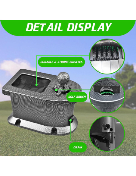 Kit Limpiador de Pelotas y Palos de Golf Shu-Ran GBW-05