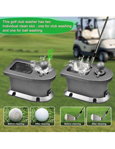 Kit Limpiador de Pelotas y Palos de Golf Shu-Ran GBW-05