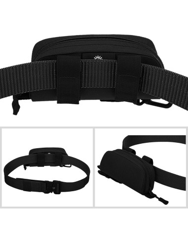 Estuche Duro Táctico para Gafas Huntvp Nylon 600D Negro