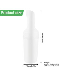 Botella de Arena para Carro de Golf CHEOTIME 1.42L 2