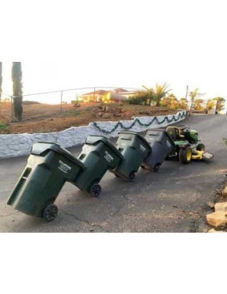 Acoplador de Lata Garbage Commander CC - Acero al Carbono, Negro Mate