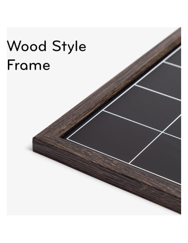 Tablero Calendario Tiza Magnético U Brands 40.64x50.8cm Madera