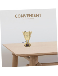 Quemador de Incienso Eléctrico Cabilock Dorado 390g Estilo Medio Oriente 2