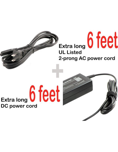 Adaptador de CA EPMUSA 40W-65W para Dynabook y Satellite