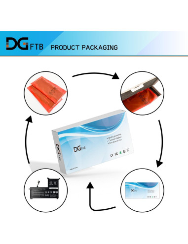 Batería de Reemplazo DGFTB NP50BAT-4-54 para Clevo 15.4V 54Wh