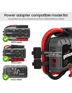 Adaptador de Cargador KFD 14V 4A para NOCO Boost UltraSafe 2