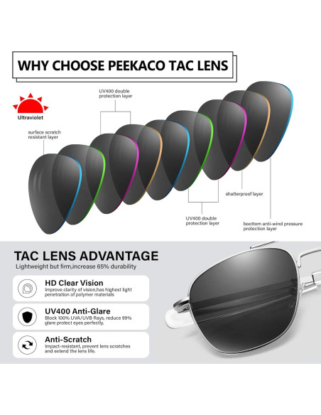 Gafas de sol aviador TR90 polarizadas UV400 marco metal gris Gafas de sol aviador TR90 polarizadas UV400 marco metal gris