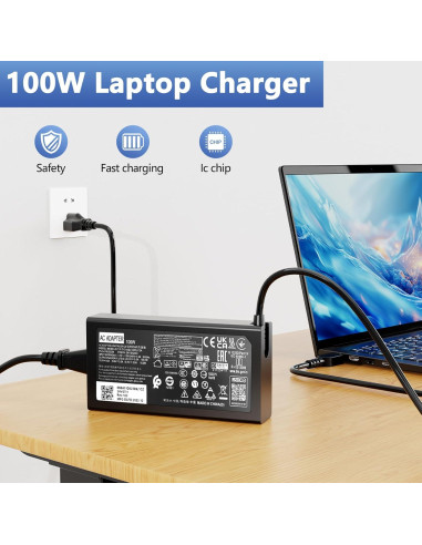 Cargador USB C 100W Lenovo Yoga 9 9i 7 7i ThinkBook