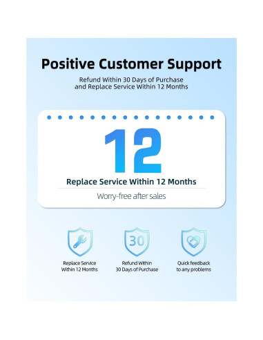 Cable de Alimentación C5 1.22m Superer para Laptops y TVs