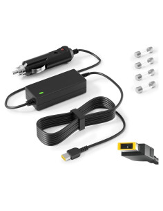 Cargador de coche VHBW 45W/65W/90W para Lenovo ThinkPad