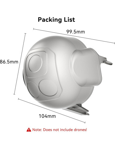 Cubierta de Lente para Gimbal DJI Mavic 4 Pro - Craznick