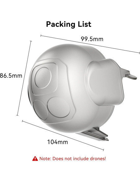 Cubierta de Lente para Gimbal DJI Mavic 4 Pro - Craznick