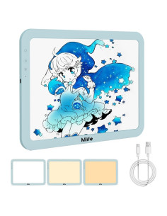 Tableta de Luz Mlife A4 Recargable Verde Claro 8860 Lux