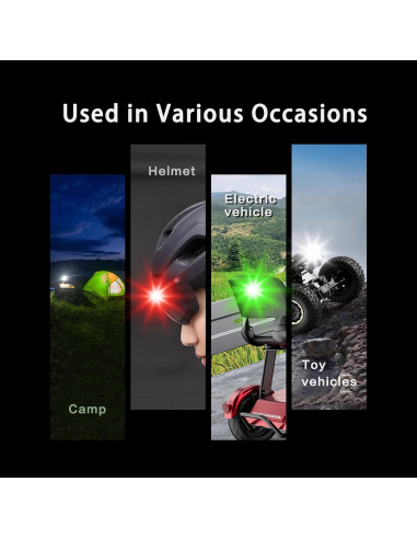 Luz Estroboscópica para Drones HENWAFX, LED Multicolor, 1Pcs