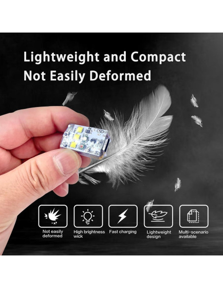 Luz Estroboscópica para Drones HENWAFX, LED Multicolor, 1Pcs