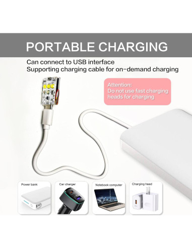 Luz Estroboscópica para Drones HENWAFX, LED Multicolor, 1Pcs