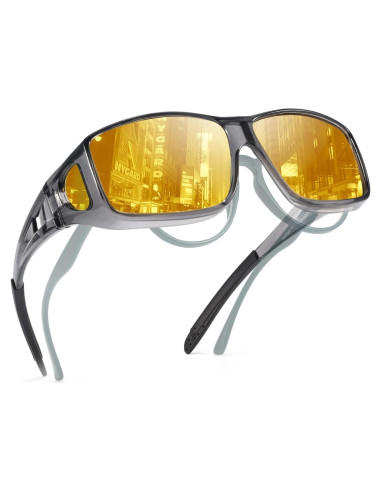 Gafas de Visión Nocturna TJUTR Polarizadas para Conducir