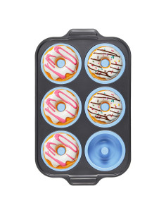 Molde de Silicona para Donuts BRONYPRO 8 Cavidades Antiadherente