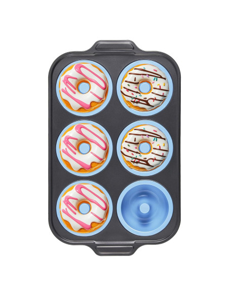 Molde de Silicona para Donuts BRONYPRO 8 Cavidades Antiadherente