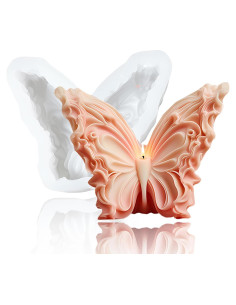 Molde de Silicona Mariposa FMOYSIEN para Velas y Jabones